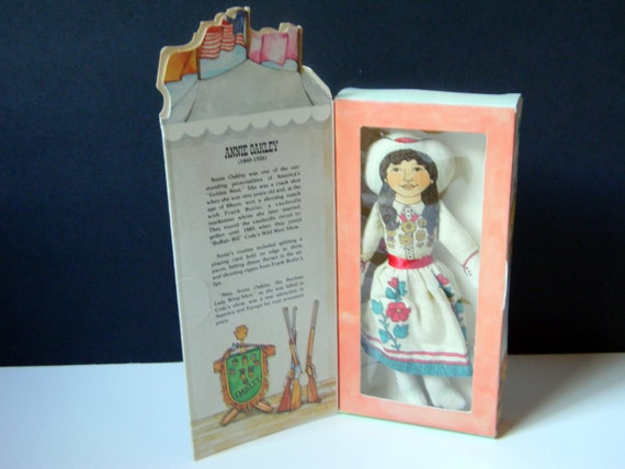 vintage annie oakley doll