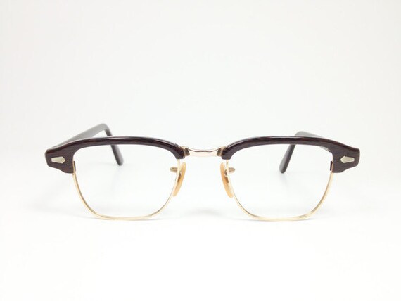 Vintage 1950s Universal Dark Faux Woodgrain 12k by ...
