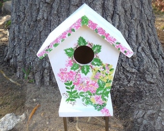 Painted birdhouse | Etsy