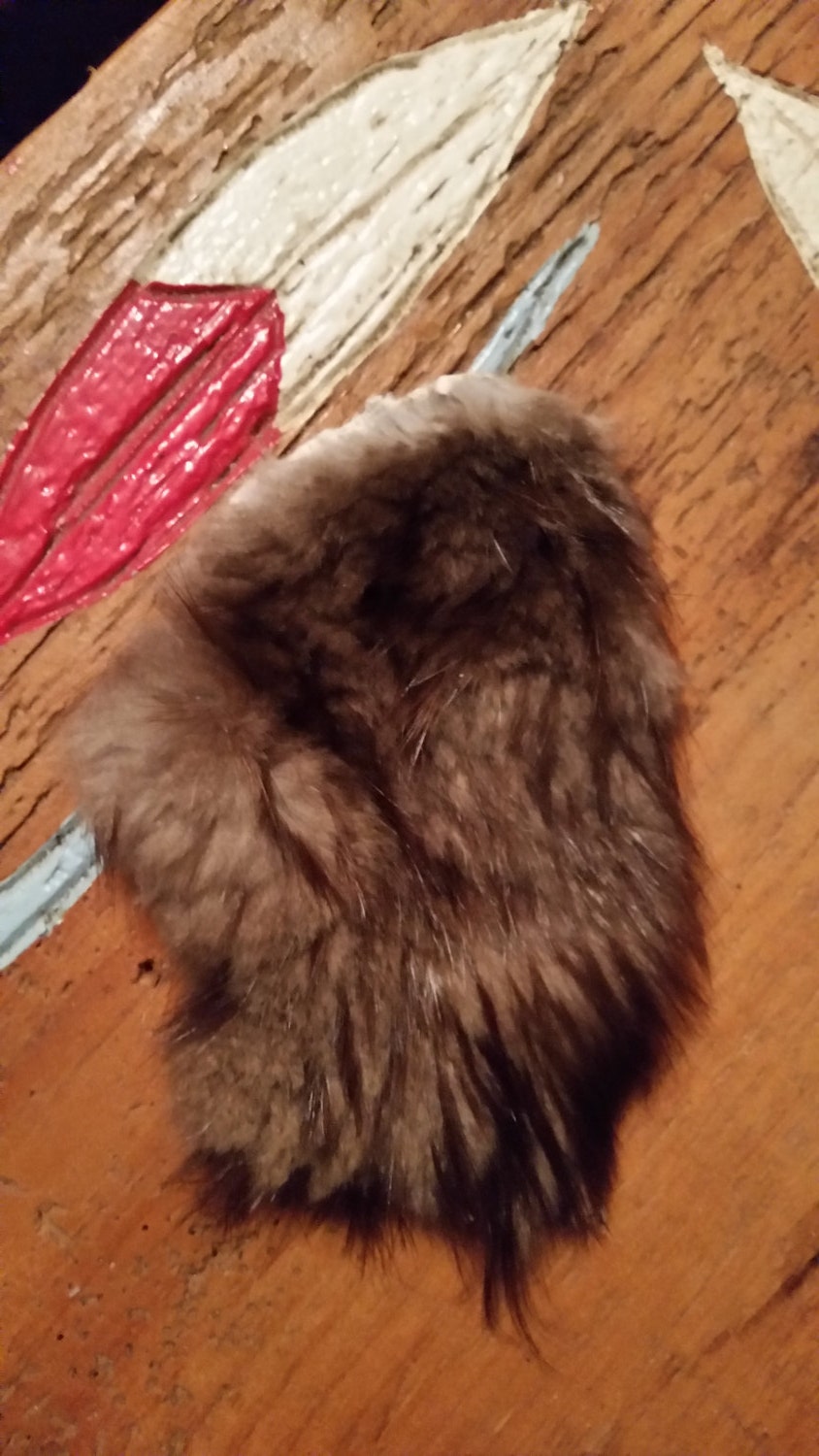 Beaver Hair Hide Fur for Crafts fly fishing by TexasCherokeeGypsy