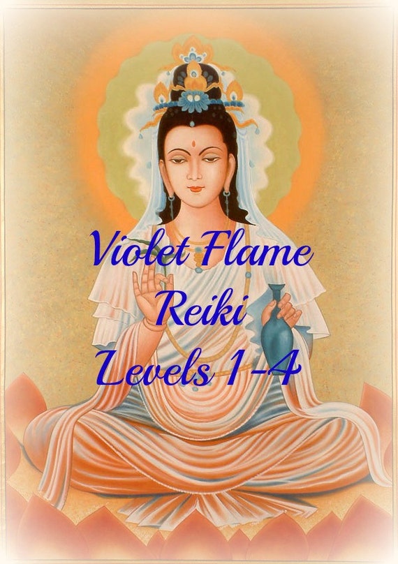 Violet Flame Reiki Levels 1 4 Distant By Tracykellytherapies 9926