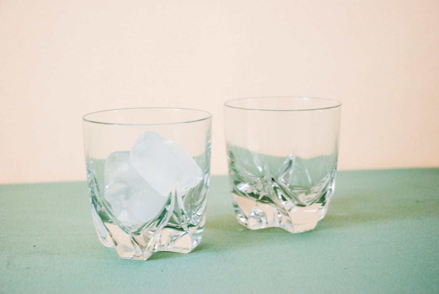 Bourbon Round Rocks Glass Tumblers