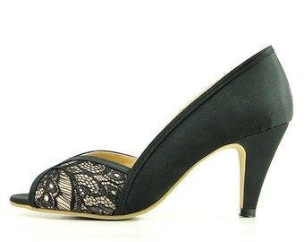 black high heel shoes for wedding