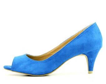 Blue bridal shoes | Etsy