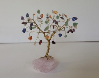 Popular items for gemstone wire tree on Etsy