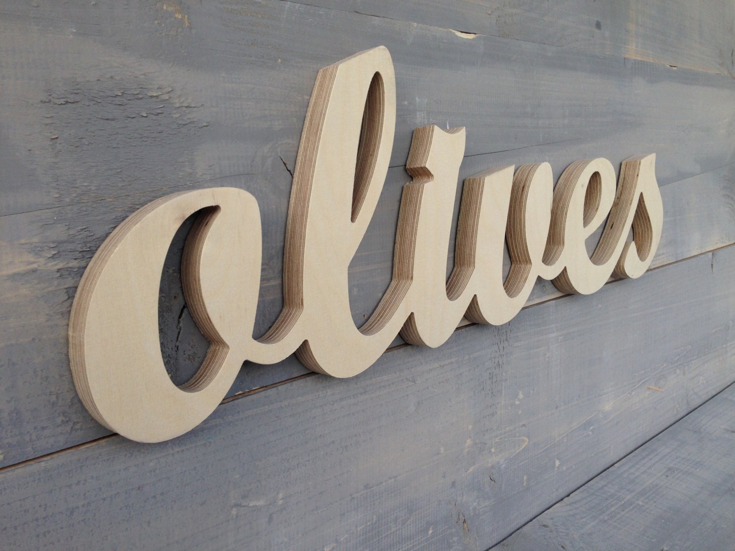 Kitchen sign OLIVES shop sign restaurant decor home by SunFla