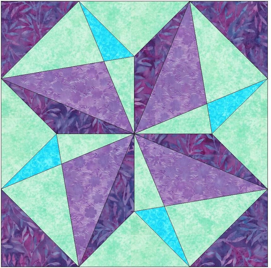 Image Result For Twisted Cat Tail Quilt Block Pattern BF7