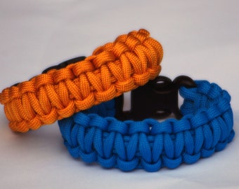 Portal/Portal 2 Inspired Paracord Wristband (Survival Wristband)