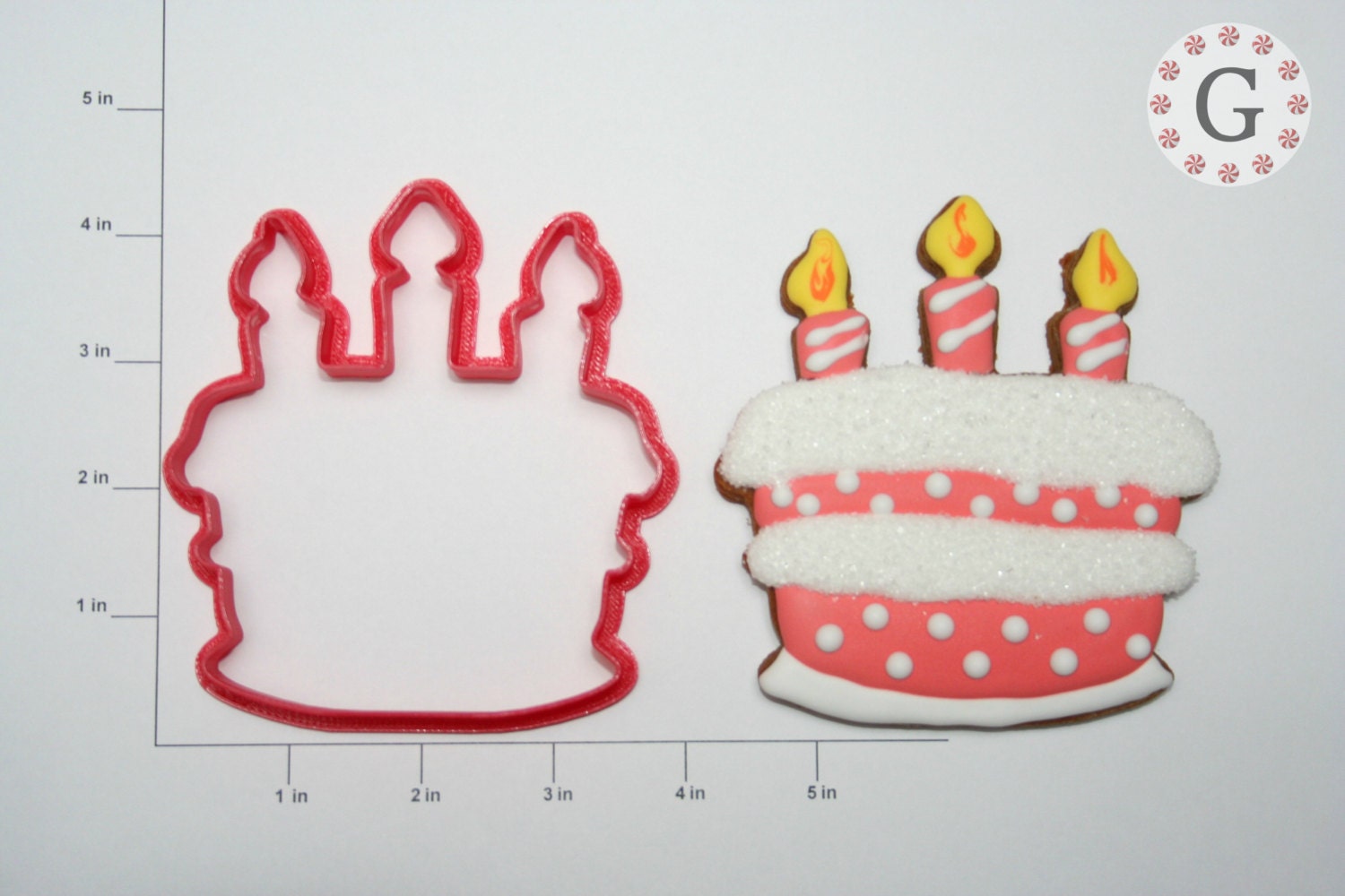 Birthday Cake Cookie Cutter