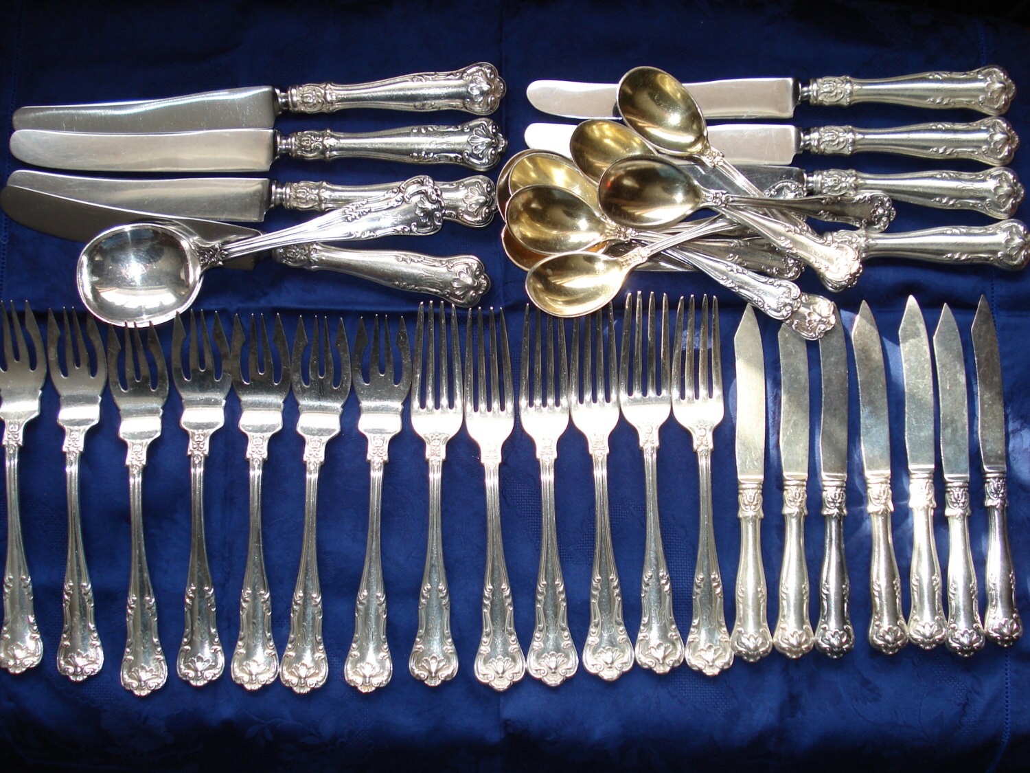 Gorham 1902 Regent Electroplated Flatware 39 Pieces