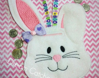 ITH Bunny Bank Felt Embroidery Design