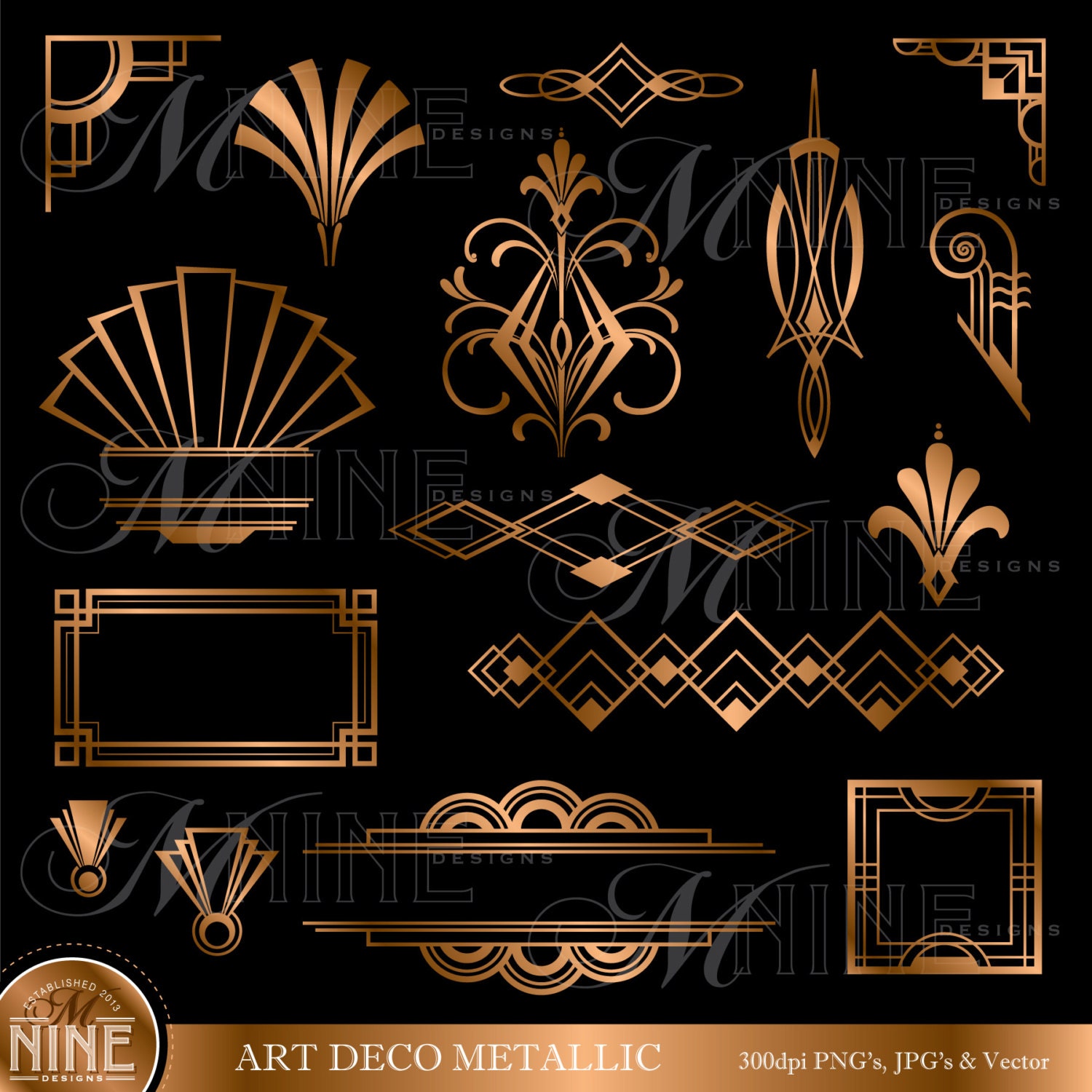 art deco clip art designs - photo #6