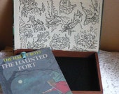 Gift for Men, Secret Compartment Book, Men Trinket Box,  Hollow Book