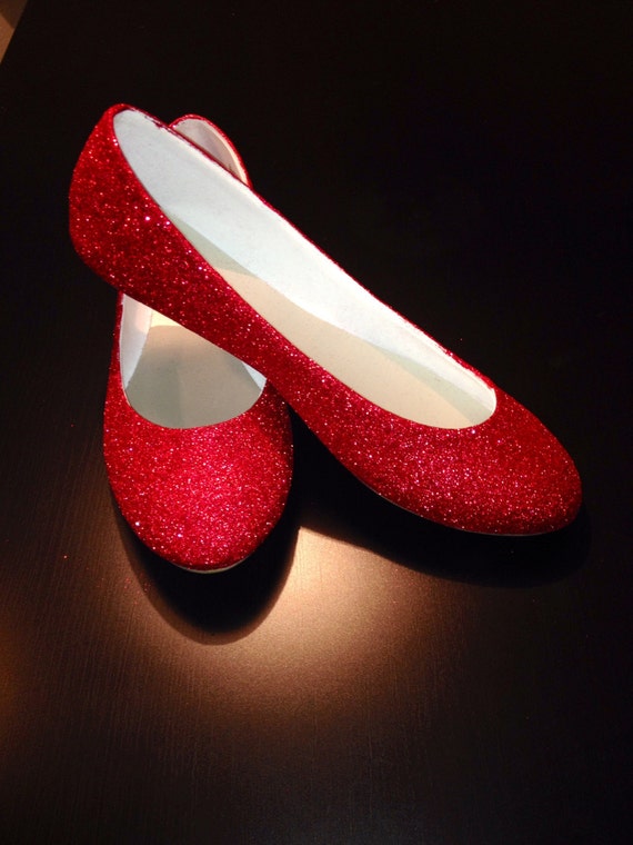 Items similar to Custom made Sparkle Glitter shoes on Etsy