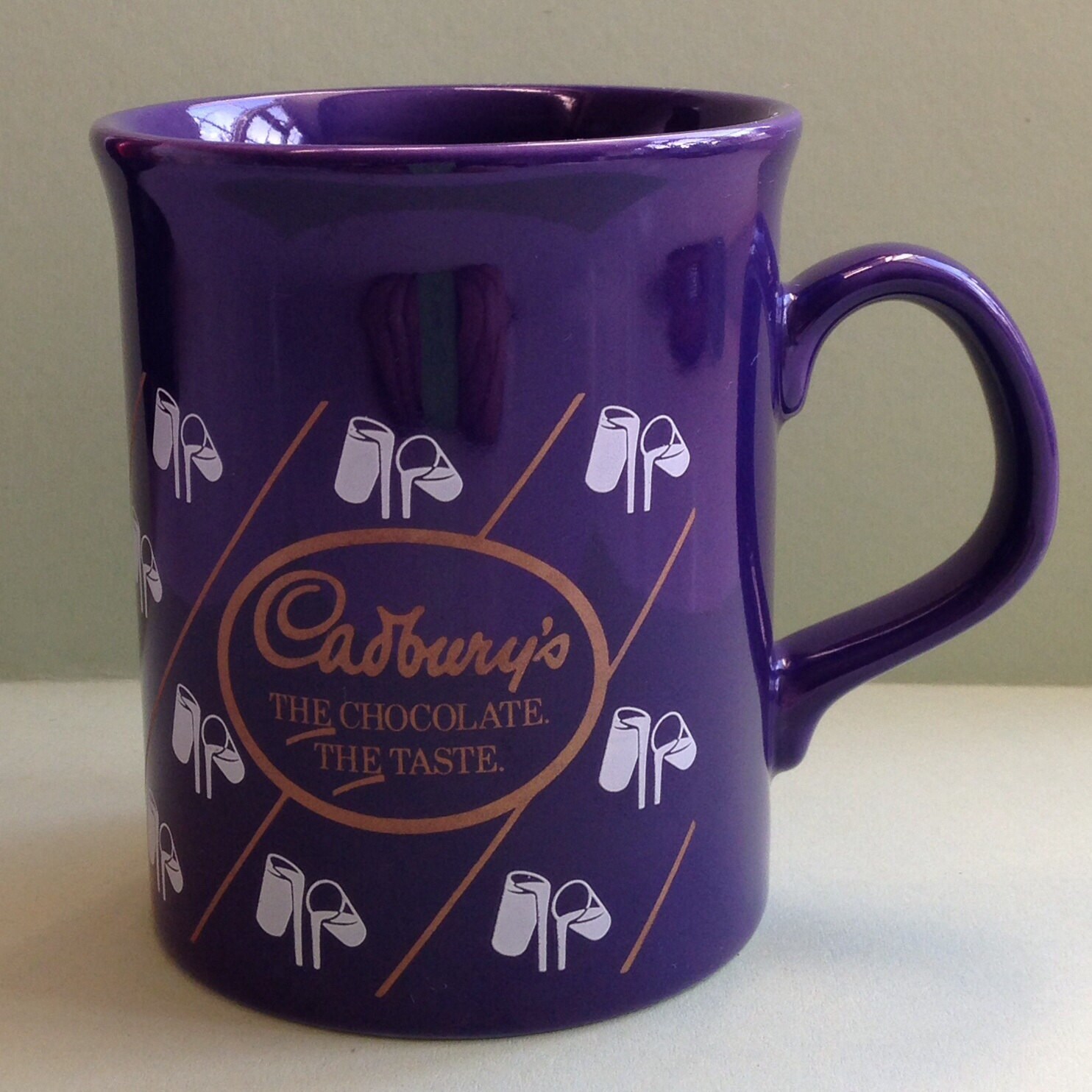 Cadbury's Dairy Milk Mug by AtHomeWithSuperJones on Etsy