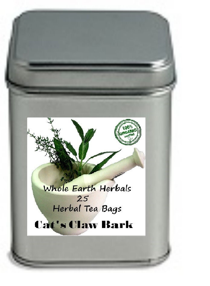 Cat's Claw Una de Gato Tea Bags 25 Herbal Tea by WholeEarthHerbals