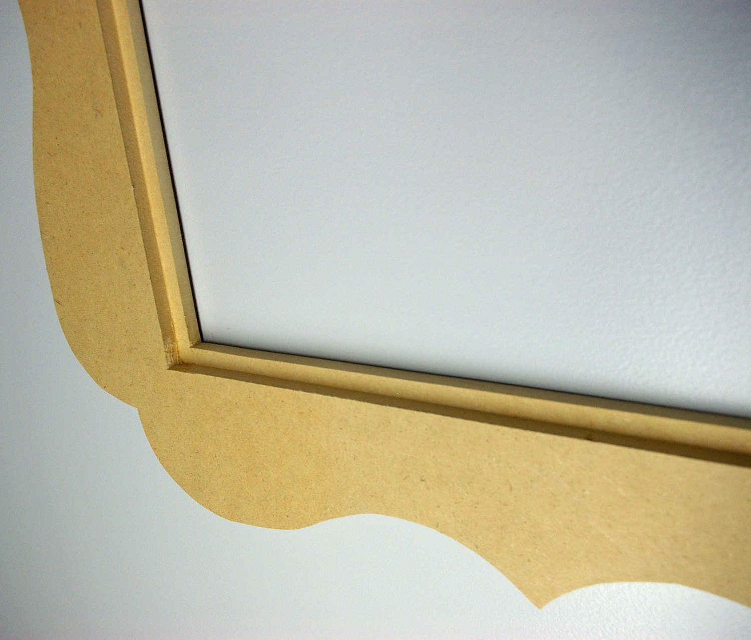 16x20 Unfinished Whimsical Picture Frame. . .handmade 16x20