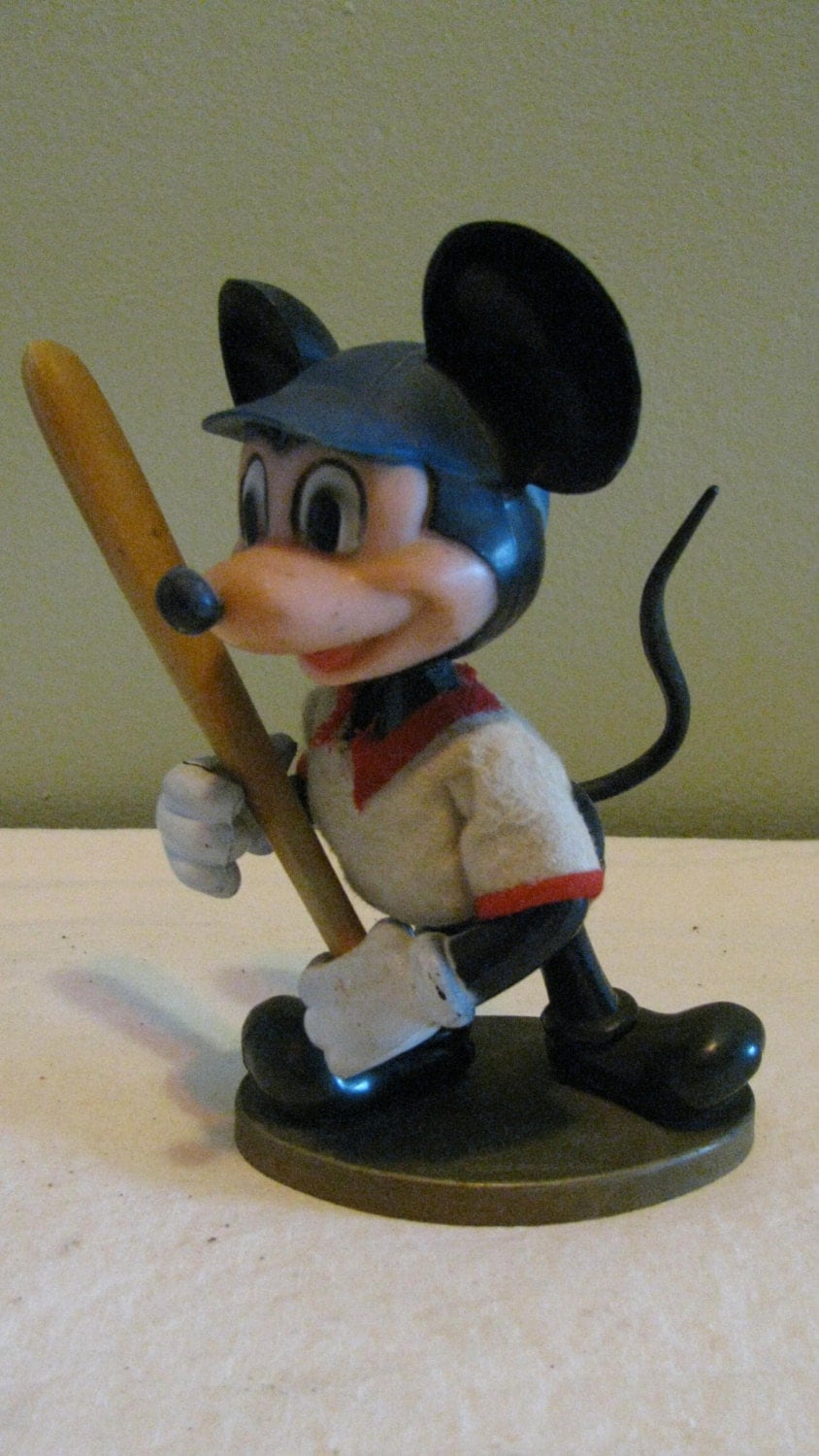 plastic mickey mouse figurine