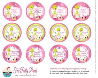 Popular items for spa party cupcakes on Etsy