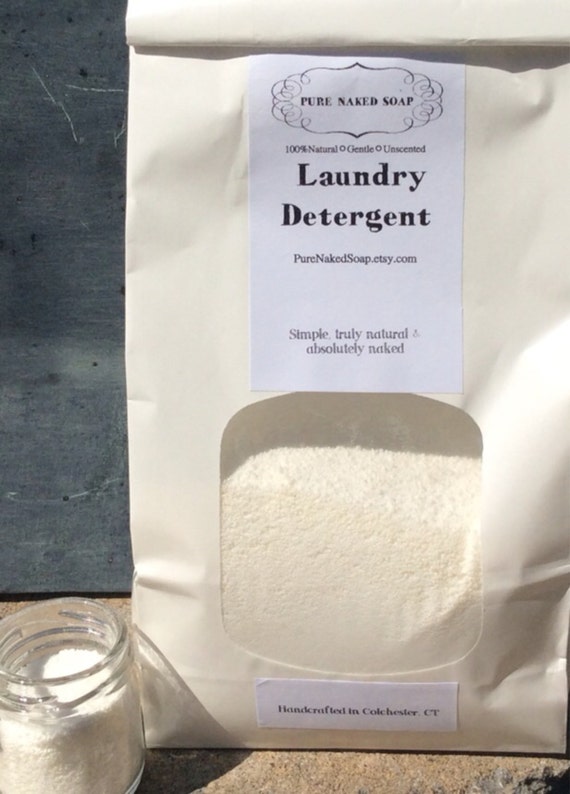 Naked laundry detergent unscented or essential oils scent