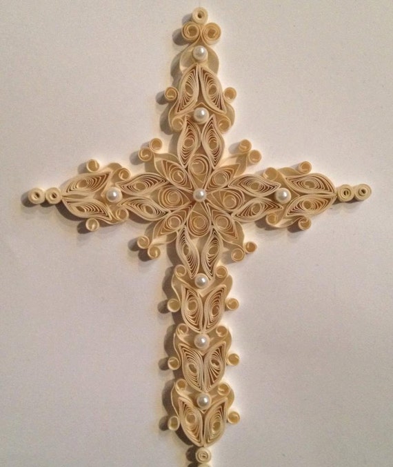 Quilled Cross