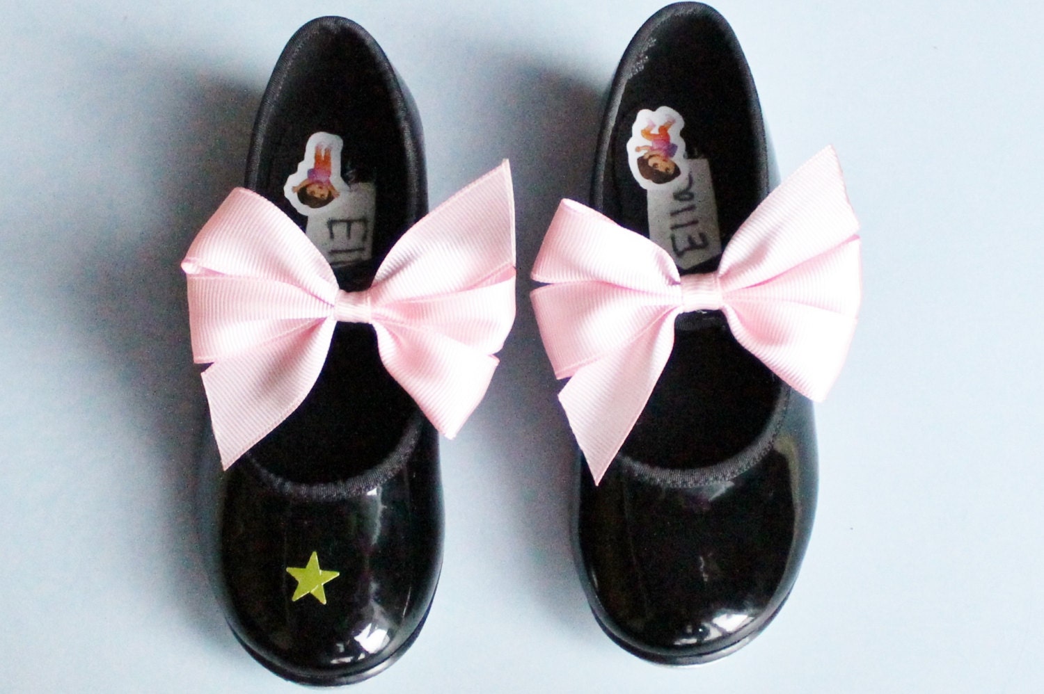 Bows for Tap Shoes Tap Shoe Bows by LittlePinkRainbows on Etsy
