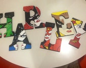 Items similar to Custom Bedroom Letters on Etsy