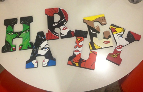 Items similar to Custom Bedroom Letters on Etsy