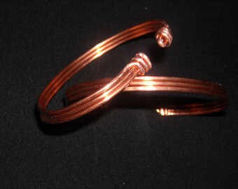 BRACCIALE RAME ARGENTO Ottone Battuto Gioiello Argento Uomo-Donna Hand Made Italy Lovely Birthday Gift for Her Bracciale Rame Elettrostatico