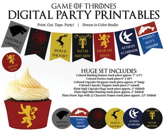 Game of thrones party | Etsy