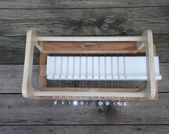 Handmade Wooden 12 BarMulti Wire Soap Cutter HDPE- longer bed- Oak & Baltic Birch-Cuts 1 inch OR order additional sizes for additional fee