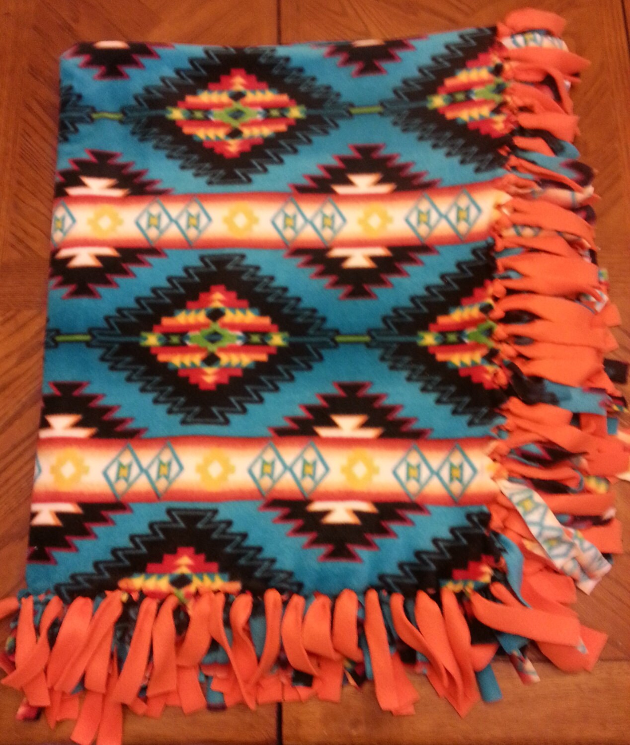 Aztec Fleece Throw/Blanket 54 x 44 by MoonAfterMidnight on Etsy