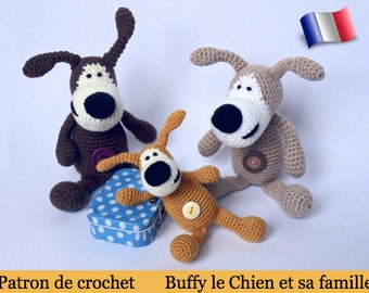 F01F Buffy the dog! Amigurumi crochet pattern. PDF file. By Pertseva Etsy