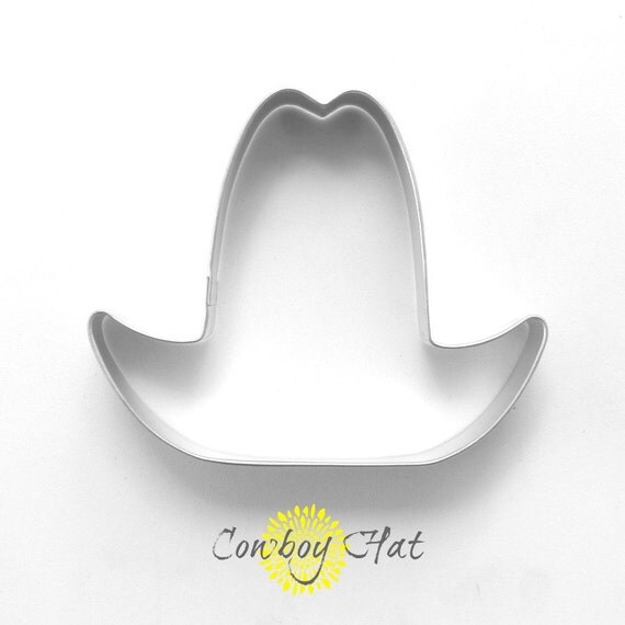 Cowboy Hat Cookie Cutter / Western Cookie by TheButtercupHouse