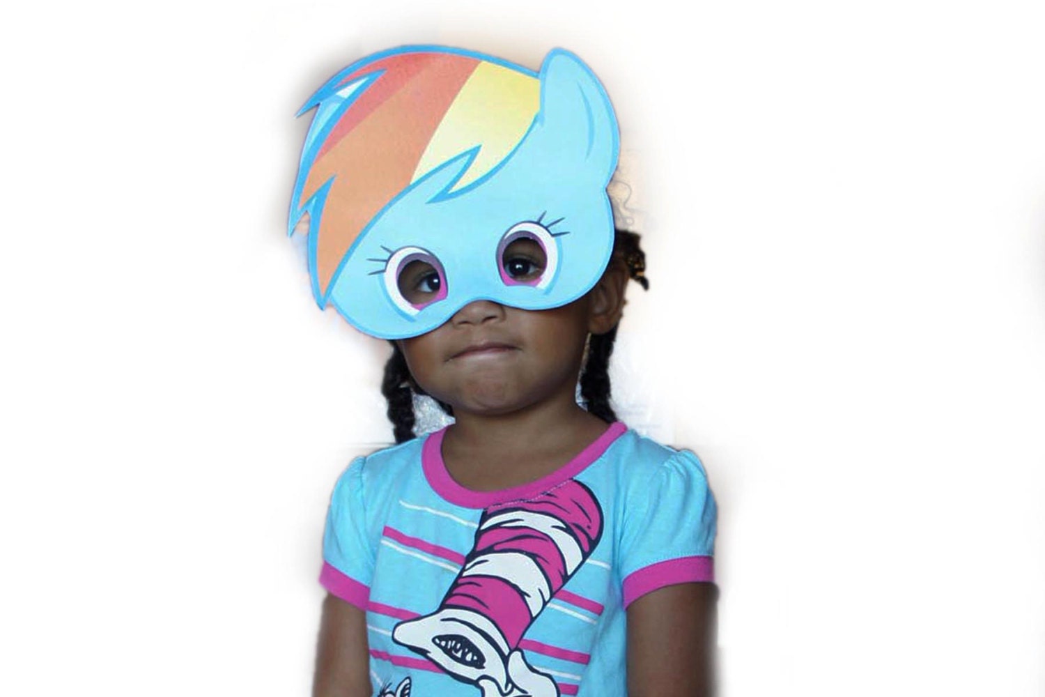 6 My little pony printable masks Birthday Party Custom DIY