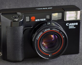 Canon ML AF35 ML 35mm Camera w 40mm f/1.9 Lens Rangefinder Type Collectible MiNTY !