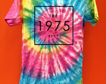 the 1975 tie dye shirt