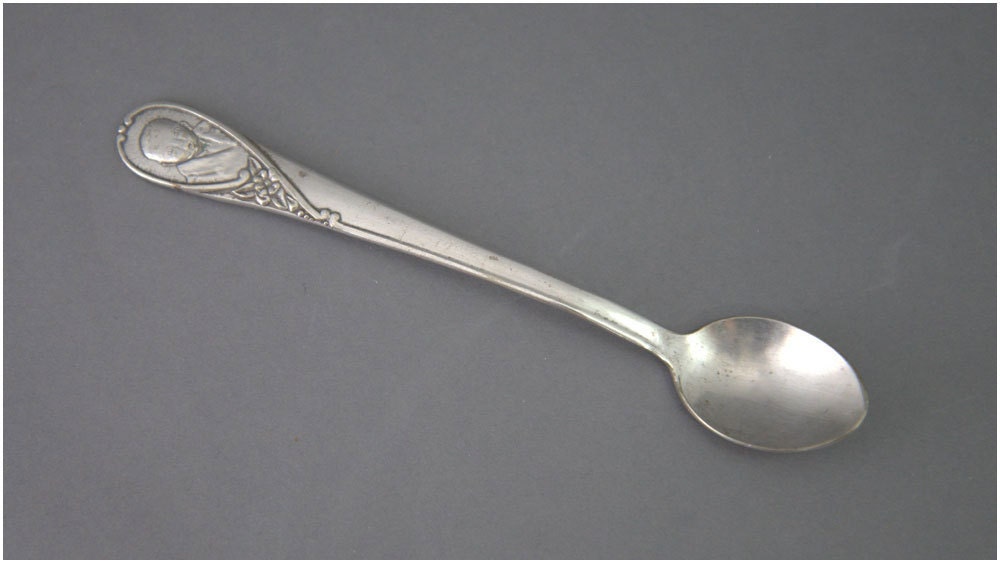 Gerber Baby Spoon Vintage Cataract Silverplate