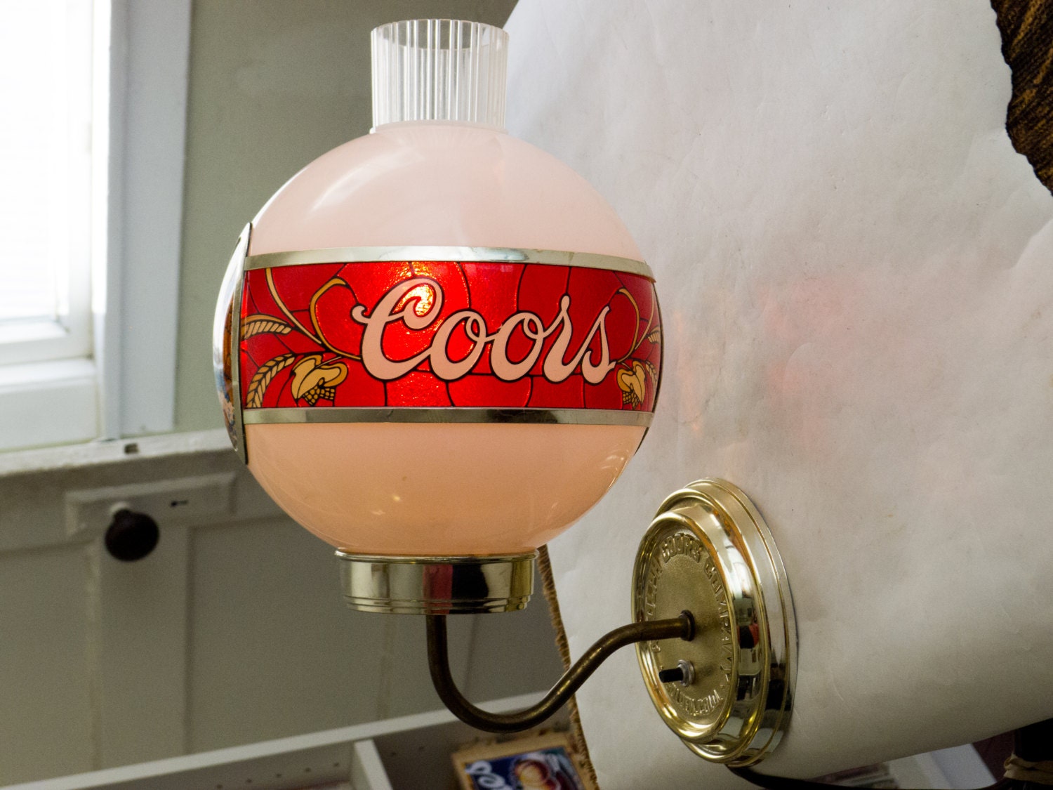 Vintage '70s COORS WALL LIGHT Beer Sign