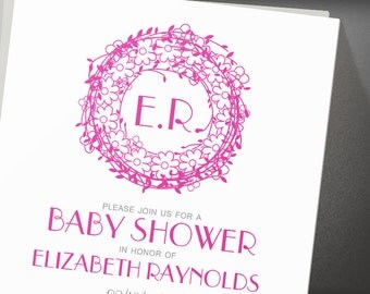 camo the hunt is over baby shower invites