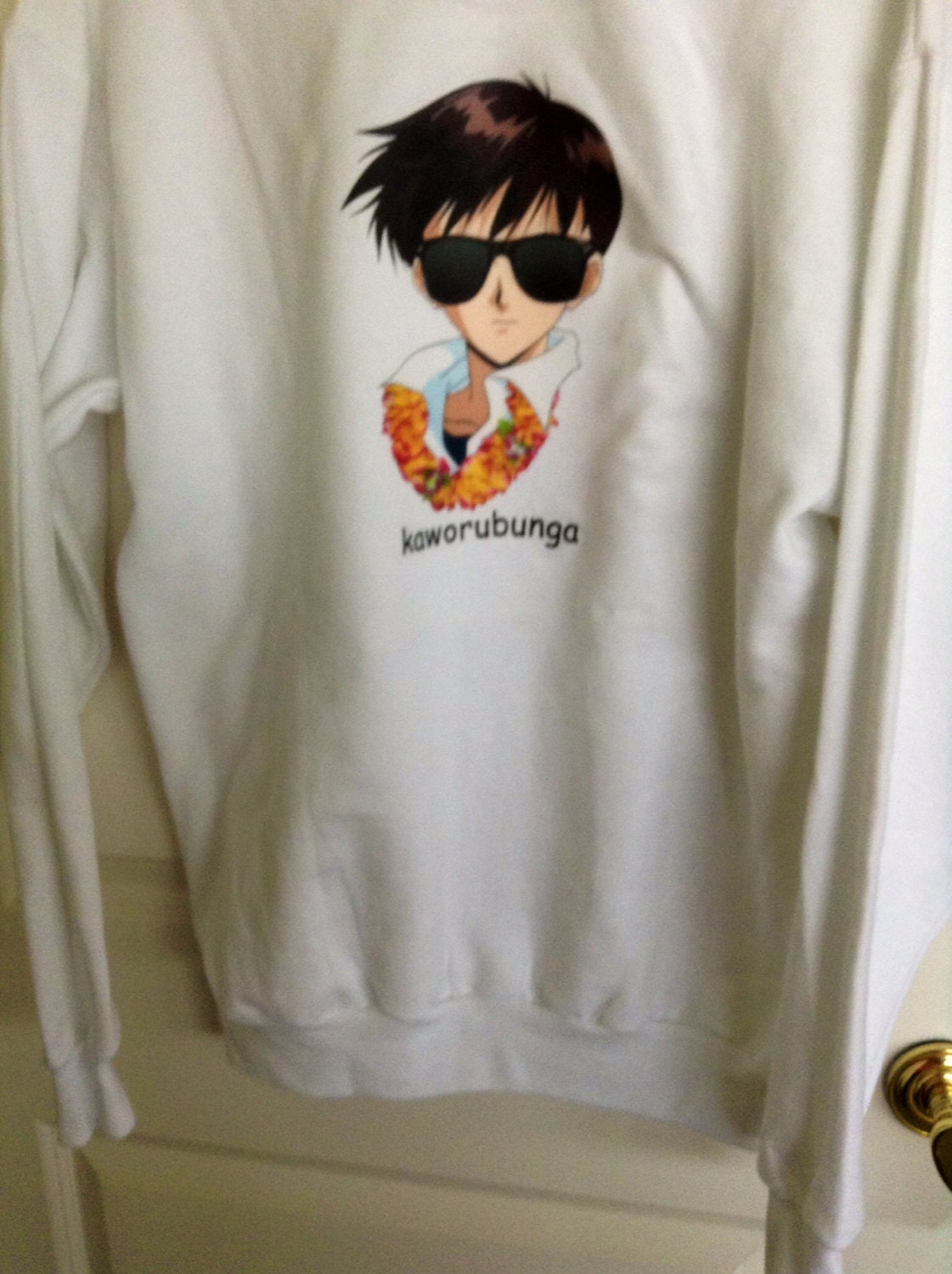 neon genesis evangelion kaworubunga sweater