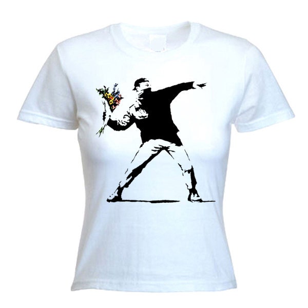 banksy t shirt women's