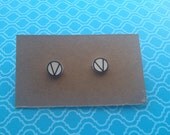 Vegan Symbol Earrings