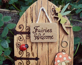 Magical Fairy door "Fairies Welcome"