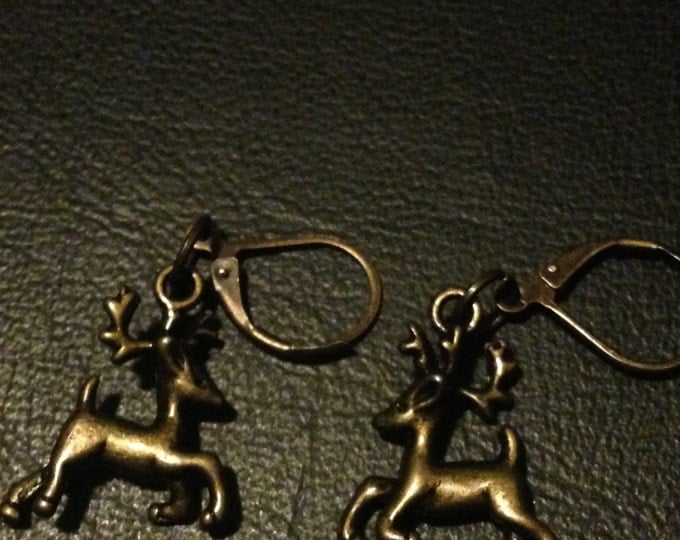 Reindeer Earrings