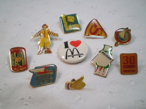 mcdonalds pins value 30th year