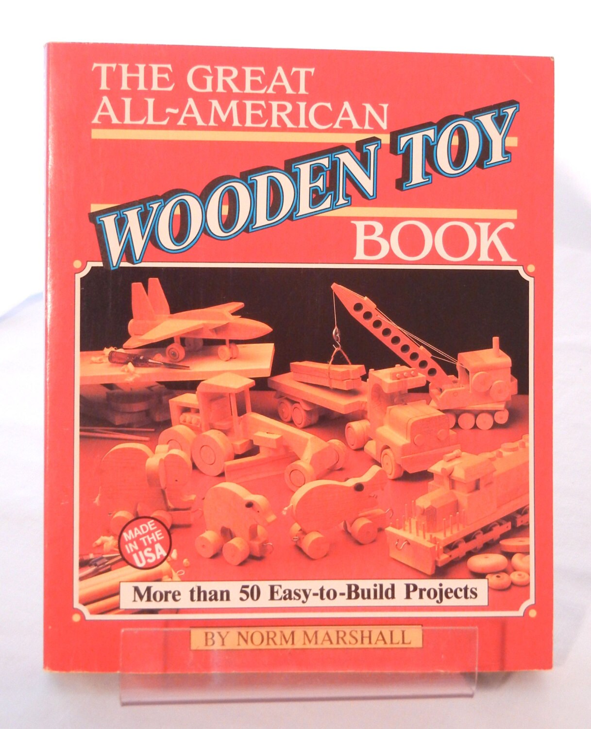 Wooden Toys Craft Book Make Wood Trucks Trains by CandyAppleCrafts