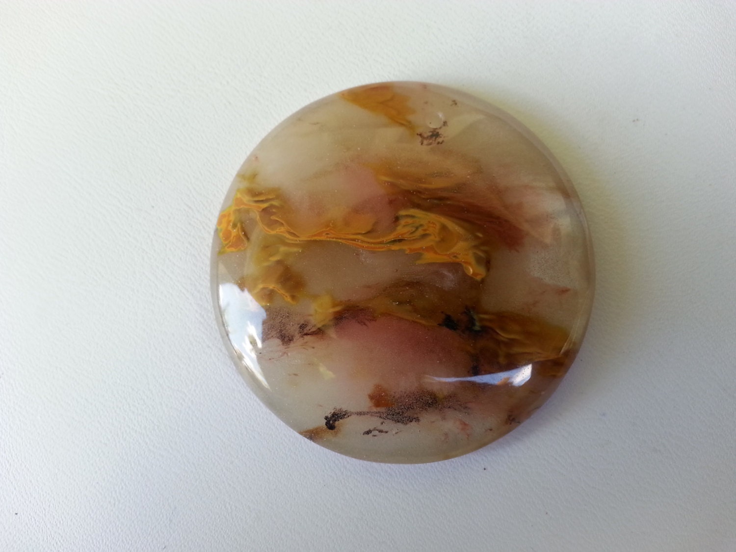 Volcano Cherry Quartz pendent bead for a by NotYourAverageJewels