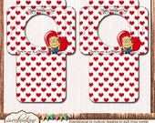 Despicable Me Minion Valentine's Day Cookie Envelope - Printable - Digital File - INSTANT DOWNLOAD Il_170x135