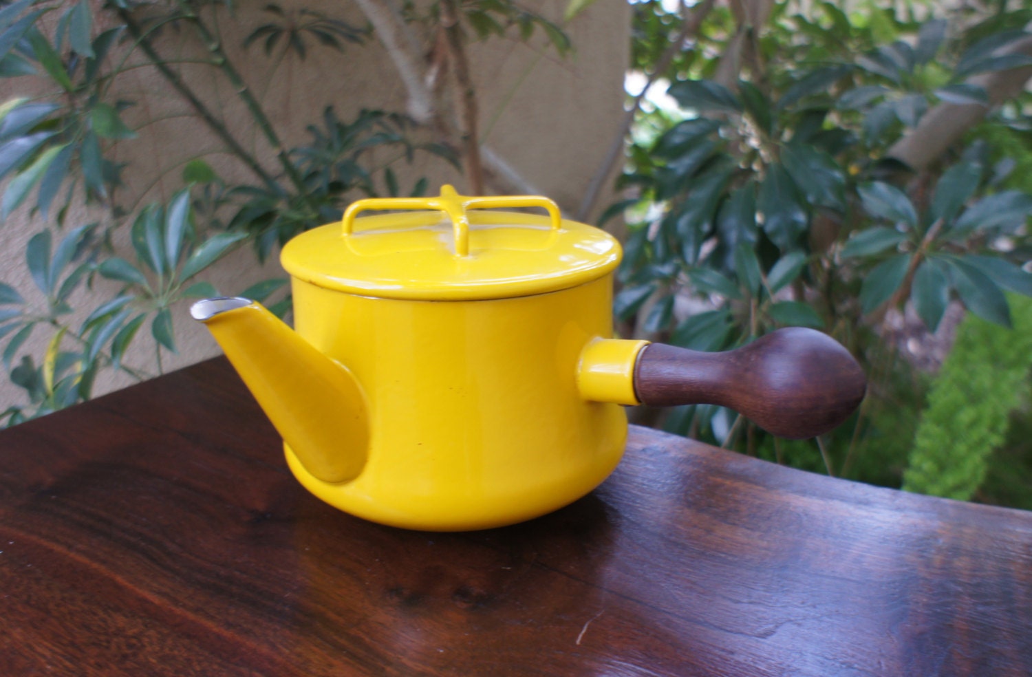 Vintage Yellow Dansk Kobenstyle Tea Kettle Jens Quistgaard - Like This Item vintage yellow dansk kobenstyle tea kettle jens quistgaard - like this item
